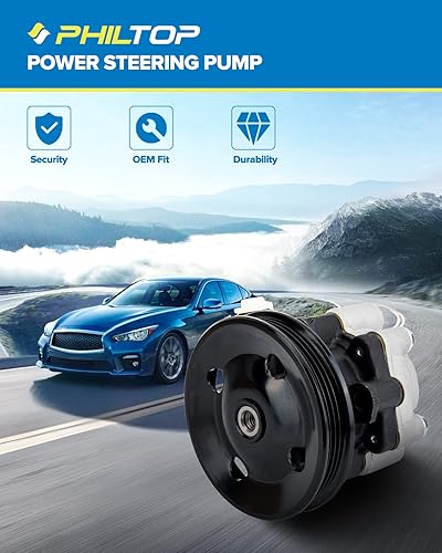 Miniatura 316 de PHILTOP Bomba de dirección asistida 20-806 OE apta para Aveo5 2007 2008, Aveo 2008, bomba de asistencia asistida 96801443, bombas de dirección