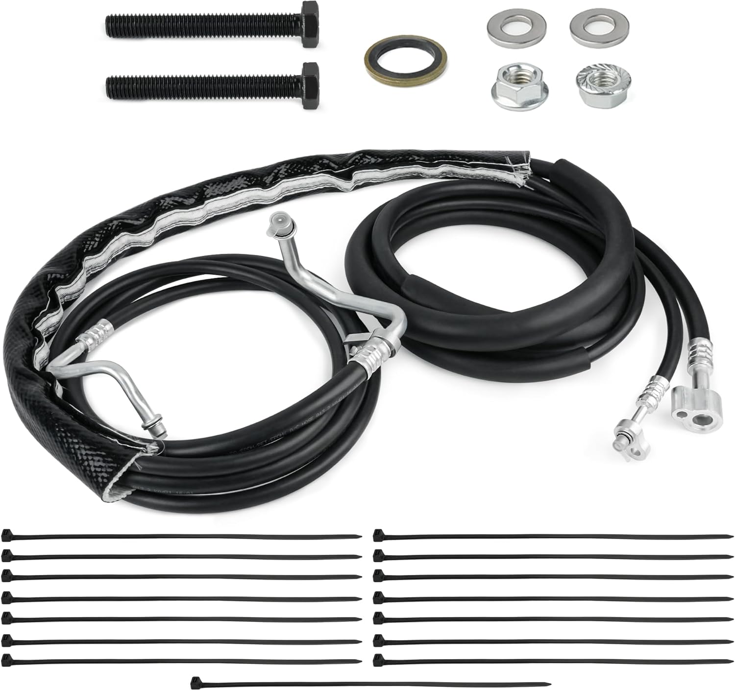 926-837 Rear Auxiliary Air Conditioning Line Kit Compatible with 2015-2019 Chevrolet Suburban, GMC Yukon XL, Cadillac Escalade ESV-Replaces ‎23443879; 23499086; 84170679; 84524267