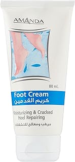 كريم للقدم والأقدام من أماندا ميلانو مرطب، مناسب لجميع أنواع البشرة، 80 مل