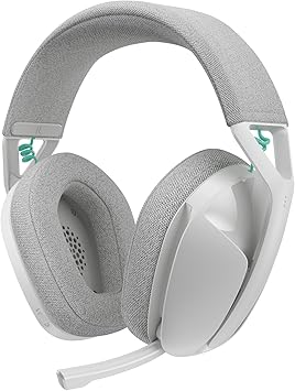 Logitech G G321 LIGHTSPEED Wireless Bluetooth Gaming Headset, dynamic comfort and fit, 16 kHz boom mic, 20+ hrs battery, PC, PS4, PS5, Nintendo Switch, Mobile - White : Amazon.co.uk: Everything Else
