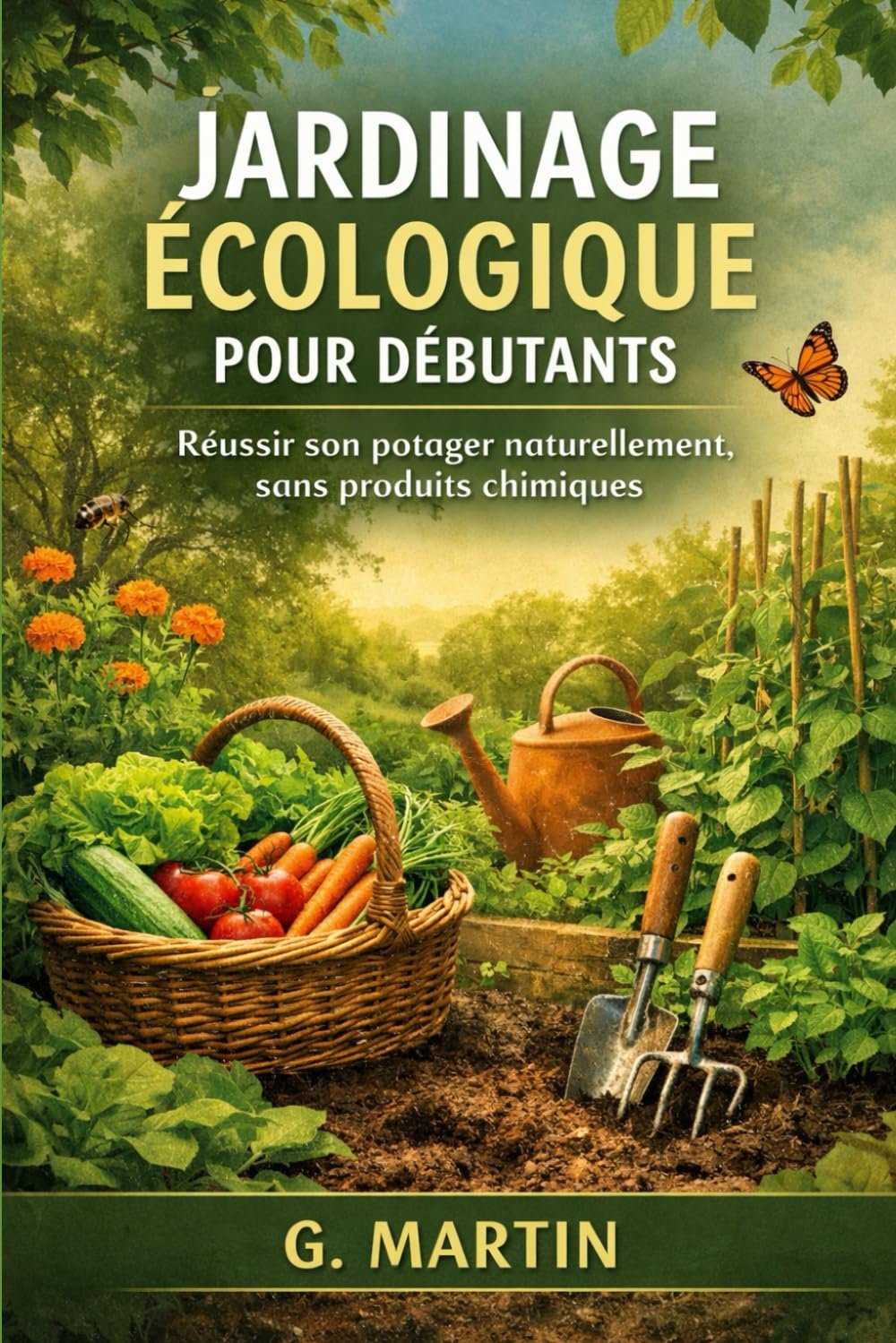 Jardinage écologique pour débutants: Réussir son potager naturellement, sans produits chimiques (Jardinage Facile)