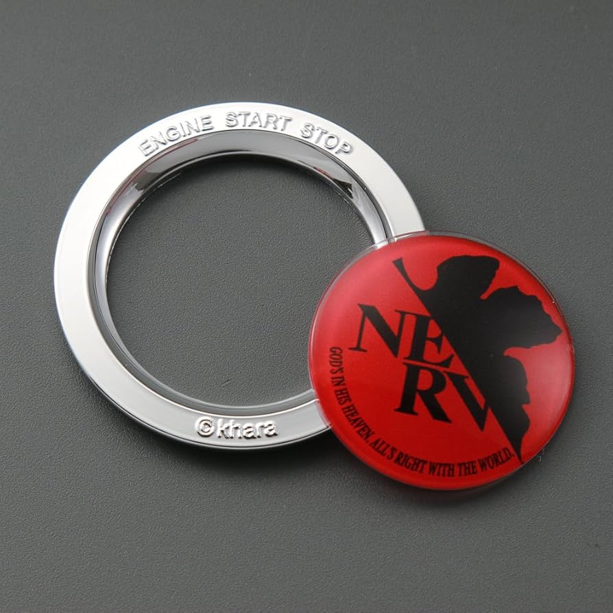 Amazon.co.jp: EVANGELION AUTOMOTIVE ACCESSORY NERV プッシュ