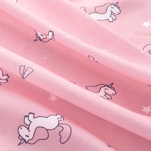 Miniatura 2 de SPRINGSPIRIT Juego de sábanas de microfibra de 2 piezas para niños pequeños, incluye sábanas para cuna y funda de almohada de sobre, suave como la