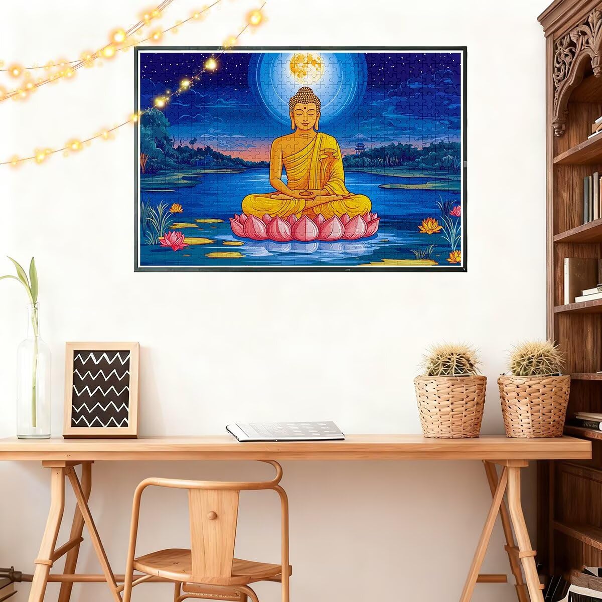 Puzzle 5000 sztuk dorosłych gwiaździste puzzle dla dorosłych krajobrazy puzzle zabawki edukacyjne oryginalne prezenty dla kobiet, puzzle kreatywna rozrywka, dekoracja domu 156x105cm F-89