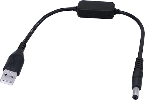 SinLoon Convertidor USB de 11.8 pulgadas a CC de 12 V, convertidor de voltaje elevador, cable de alimentación para cámara, lámpara de escritorio, disponible en Yaxa Peru
