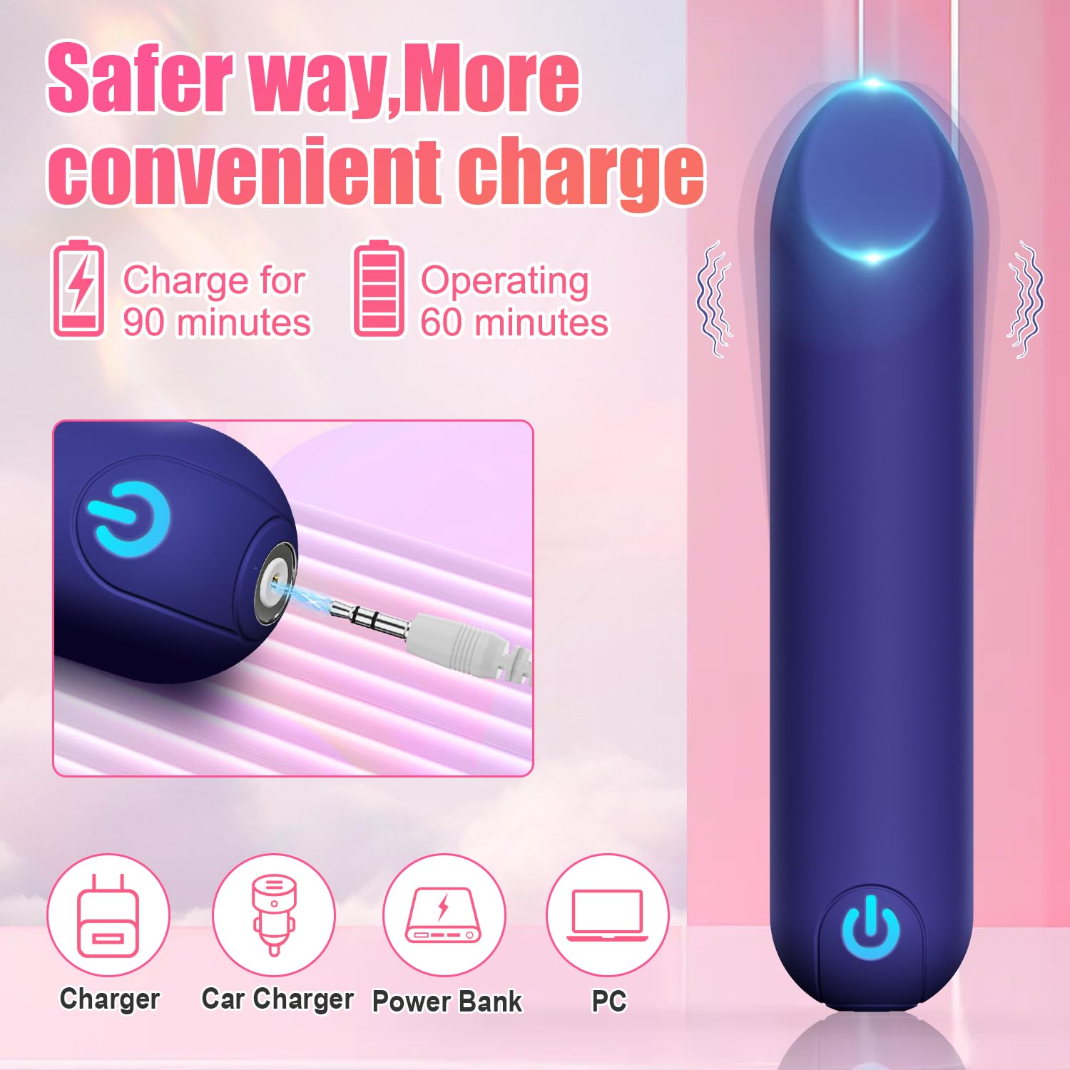 Amazon.com: Mini Bullet Vibrator-Kh Adult Toys App Control Jumping Egg  Female Sex Toys with 10 Vibration Modes Lipstick G Spot Dildo Clitoral  Portable Vibrators Long Distance Discreet Vibrator for Women & Couples :