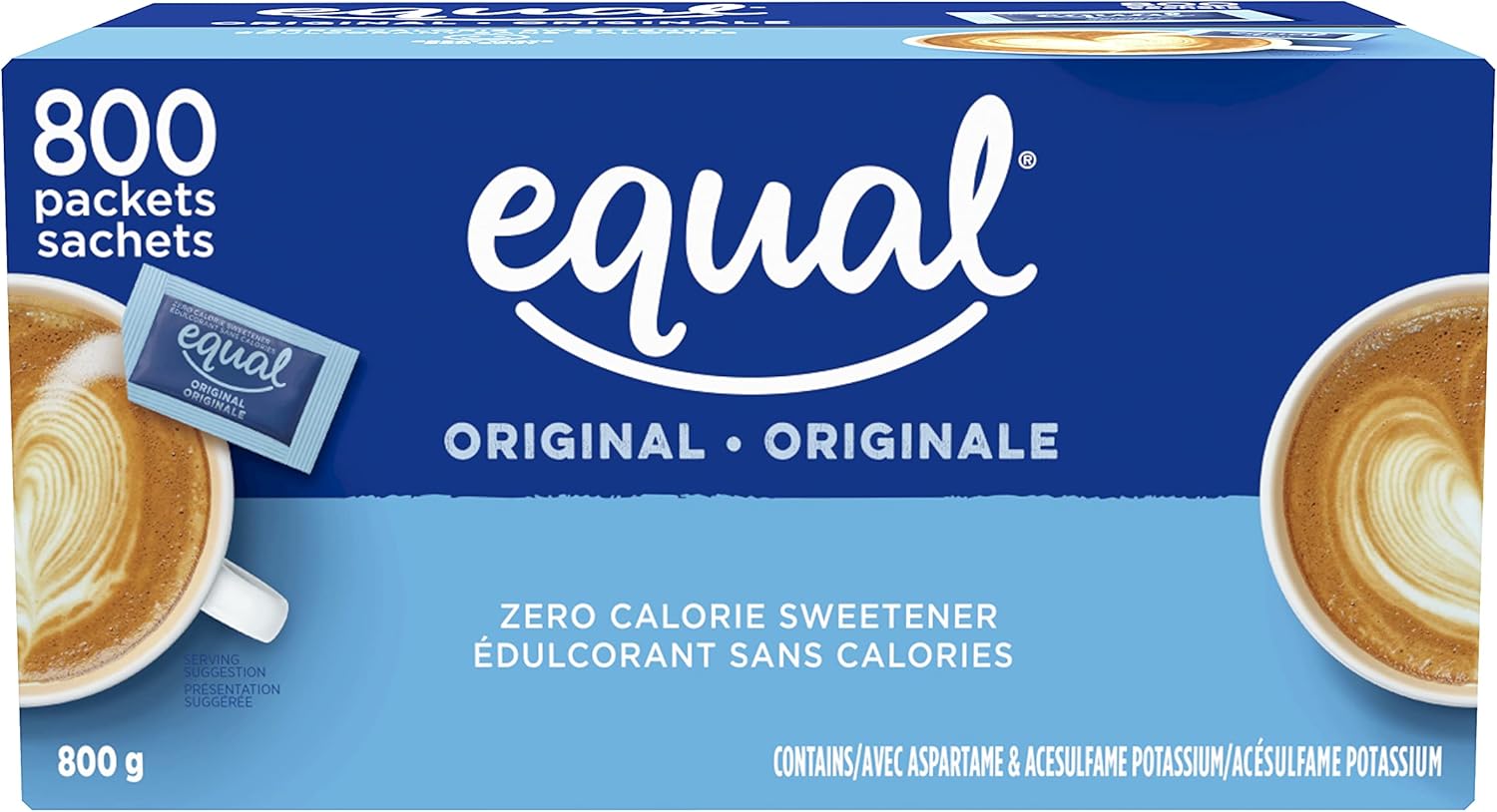 EQUAL 0 Calorie Sweetener, Sugar Substitute, Zero Calorie Sugar Free
