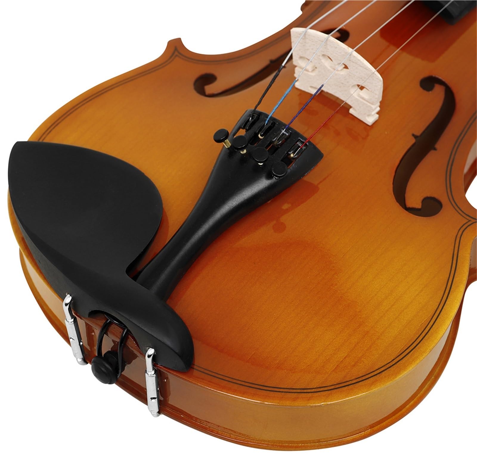 Violino Set Violino Per Principianti In Legno Massello Brillante Violino Per Adulti 4/4 3/4 1/2 1/4 8/1(3/4)