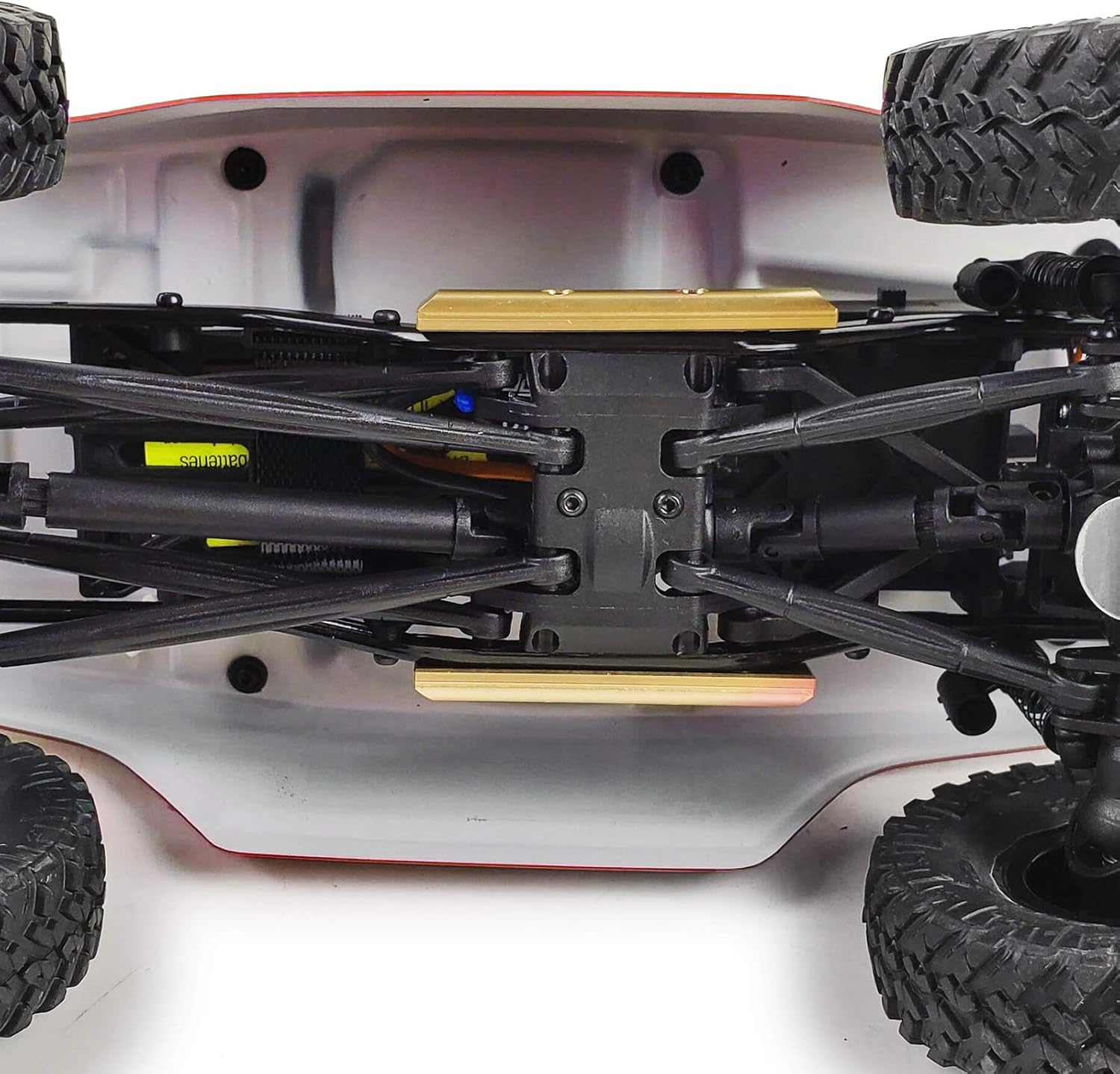 AXspeed 2pcs Brass Boulder Bars for Axial SCX24 AXI90081 AXI00001 AXI00002 1/24 RC Crawler Car - Image 4