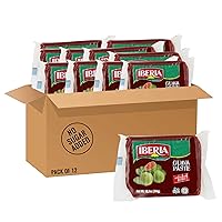 Vista 1 de Iberia Pasta de guayaba sin azúcar, 10.5 onzas (paquete de 12)