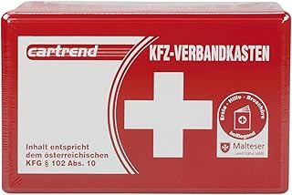 Cartrend 50209 - Kit di pronto soccorso per auto, conforme alla KFG 102 ABS 10