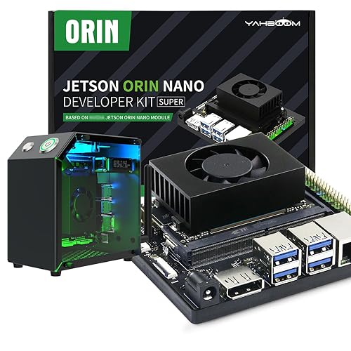 Yahboom Jetson Orin Nano 8GB RAM 67TOPS, Jetson Case, RGB