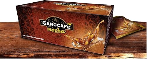 Gano Excel Organic Mocha con Ganoderma lucidum paquete de 1  15 bolsitas