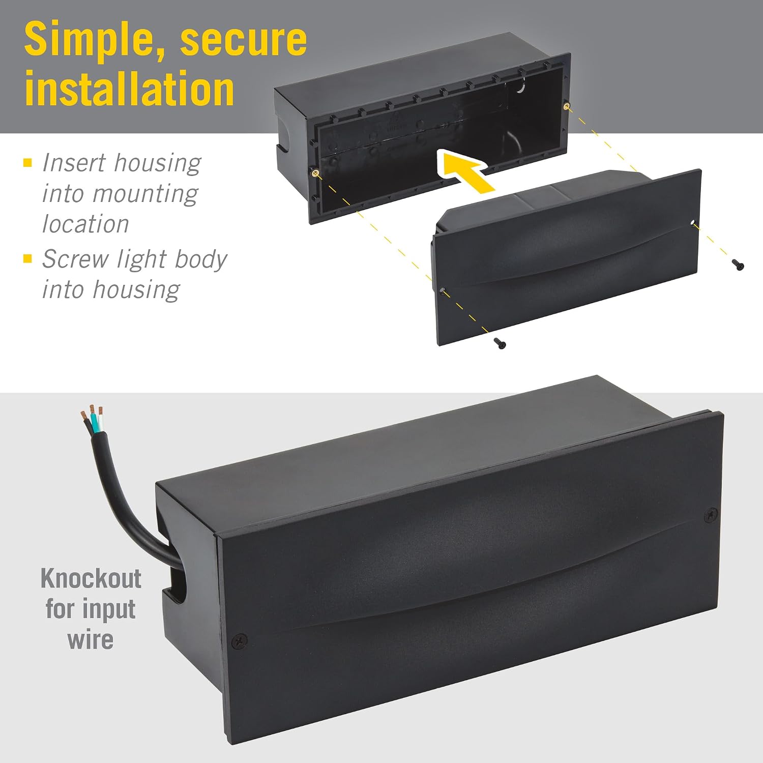 Armacost Lighting Contour Brick Outdoor LED Wall Light 471900