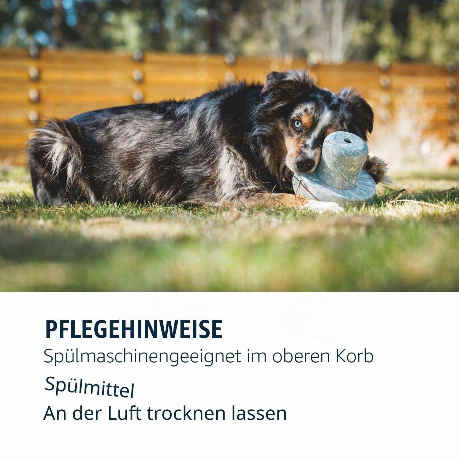 RUFFWEAR Porcini Hundespielzeug, interaktives Kauspielzeug für große Hunde und langsamer Futterautomat, haustiersicherer Hundeleckerli-Spenderball, Moosgrün