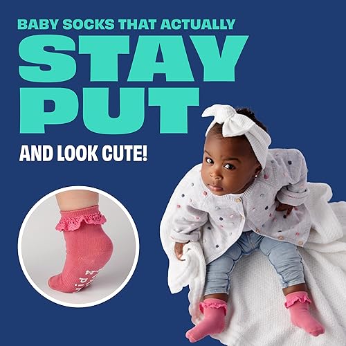 Miniatura 7 de Calcetines de pulpo de viscosa de bambú 0-6 meses, 6-12 meses, 12-24 meses y 2T-3T Calcetines que se quedan puestos