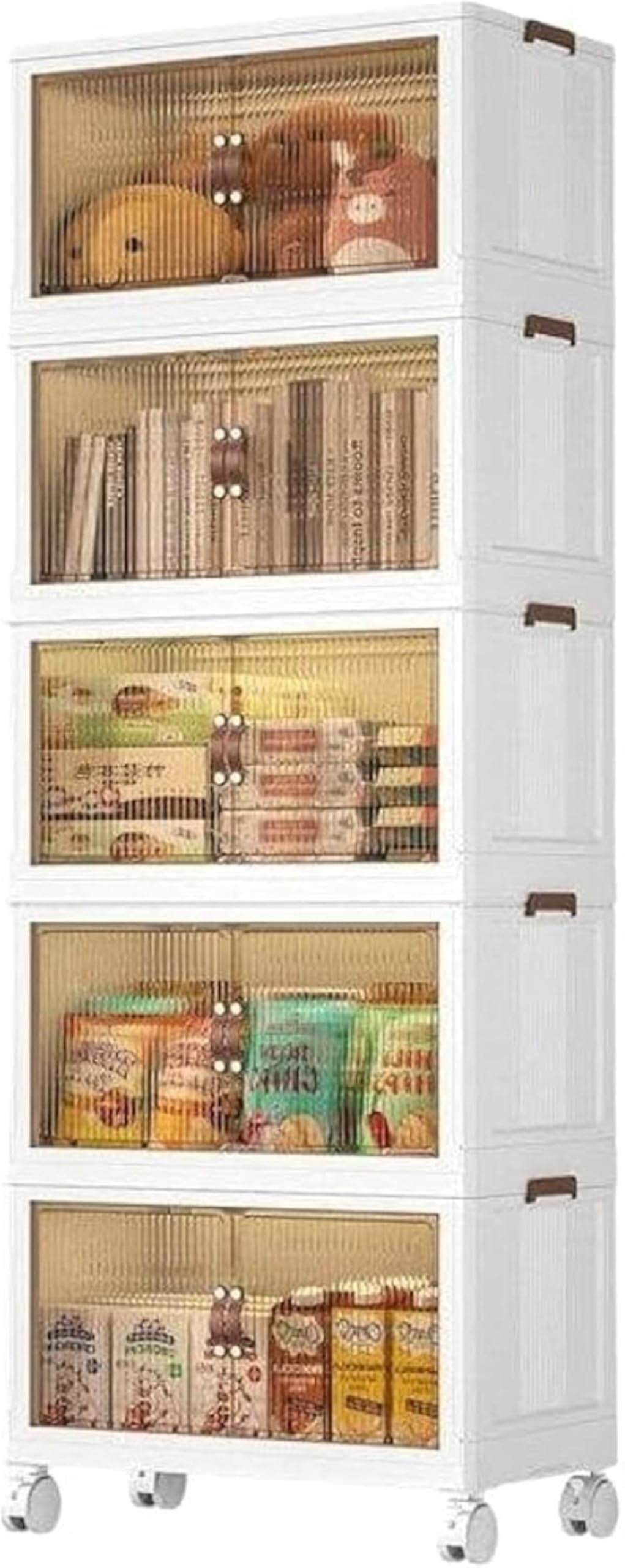 Amazon｜yarunchuangding収納キャビネット 折りたたみ 1-5段式 収納
