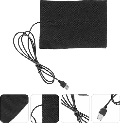 Miniatura 9 de Milisten Alfombrilla térmica de resina epoxi almohadilla térmica USB de algodón Bubble Buster Tool Epoxy Curing Pad para curar resina molde de