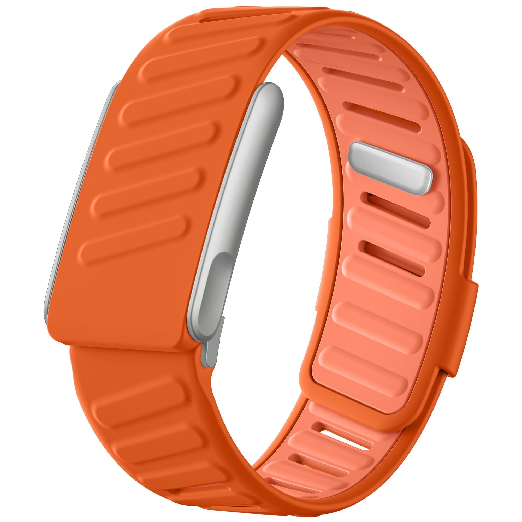 VEMIGON Silicone Sport Band Compatible with Whoop 5.0 One/Peak, Life/MG, Breathable, Adjustable Waterproof Replacement Wristband Strap with Stainless Steel Frame Connector, NOT for Gen 4.0(Band only)-image-30