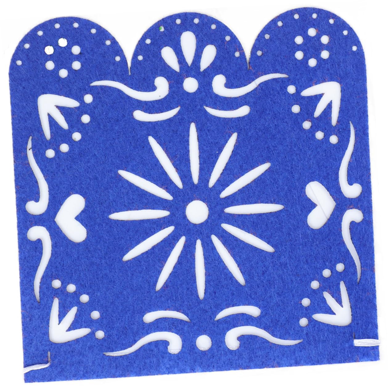Uonlytech 40pezzi Bandiere Decorative Messicane Per Per Dei Morti e Fiesta Facile Appendere Per Indoor e Outdoor
