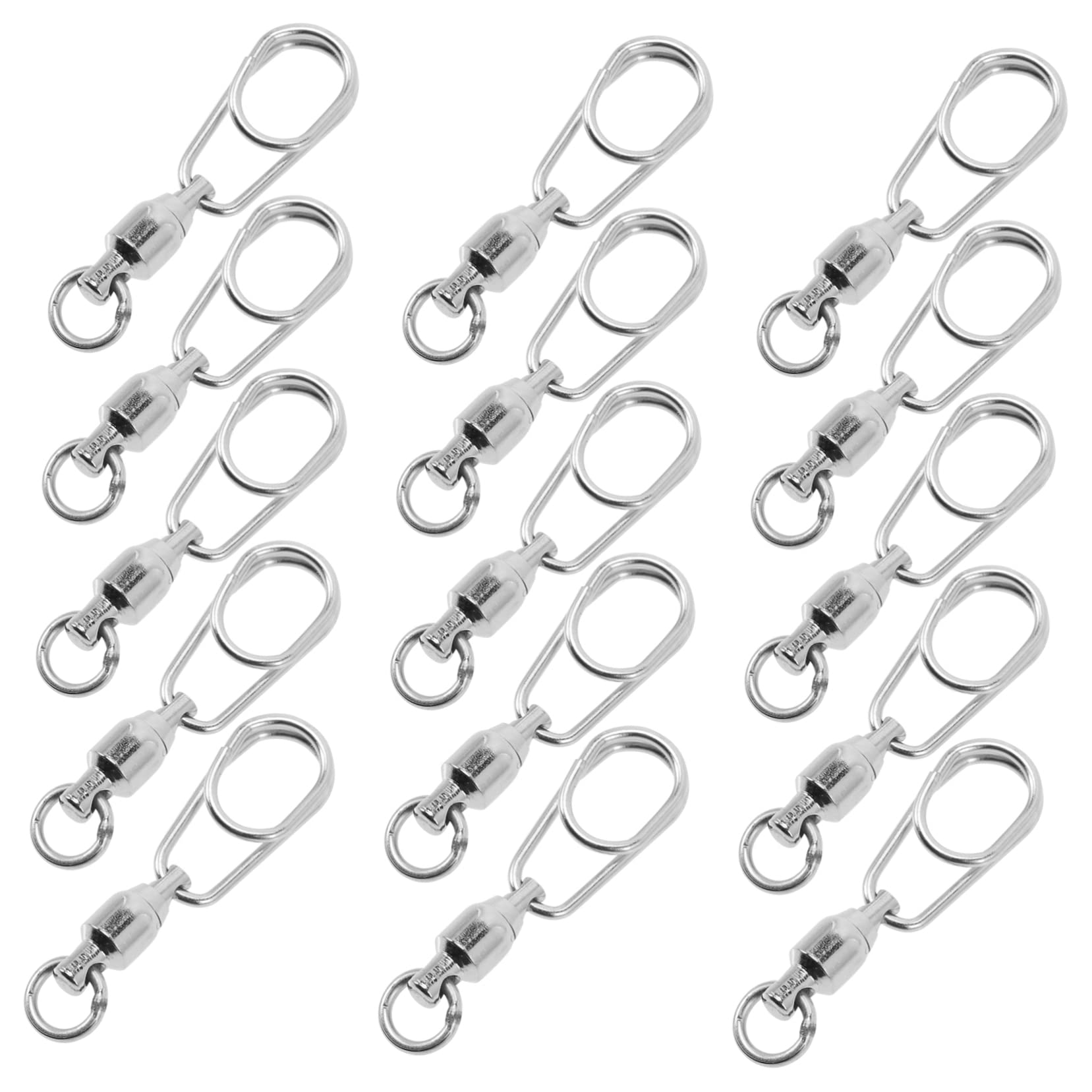 BESPORTBLE 90pezzi Rotanti Inossidabile Per Girella Per Accessori Collettori Resistenti e Facili Usare Per