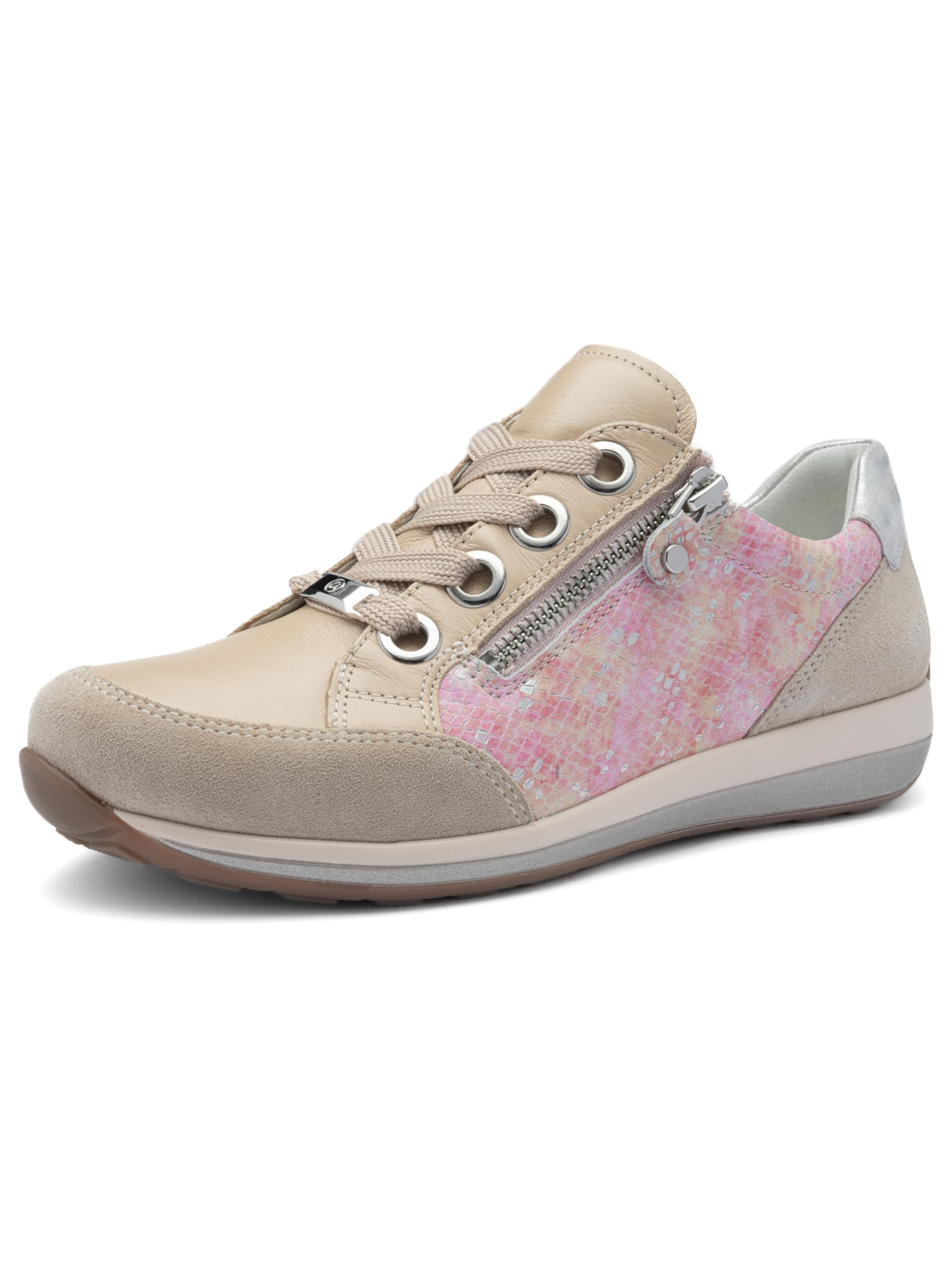 ARA Women Osaka Sneaker, Beach Cupcake Dusty, 37 EU Weit