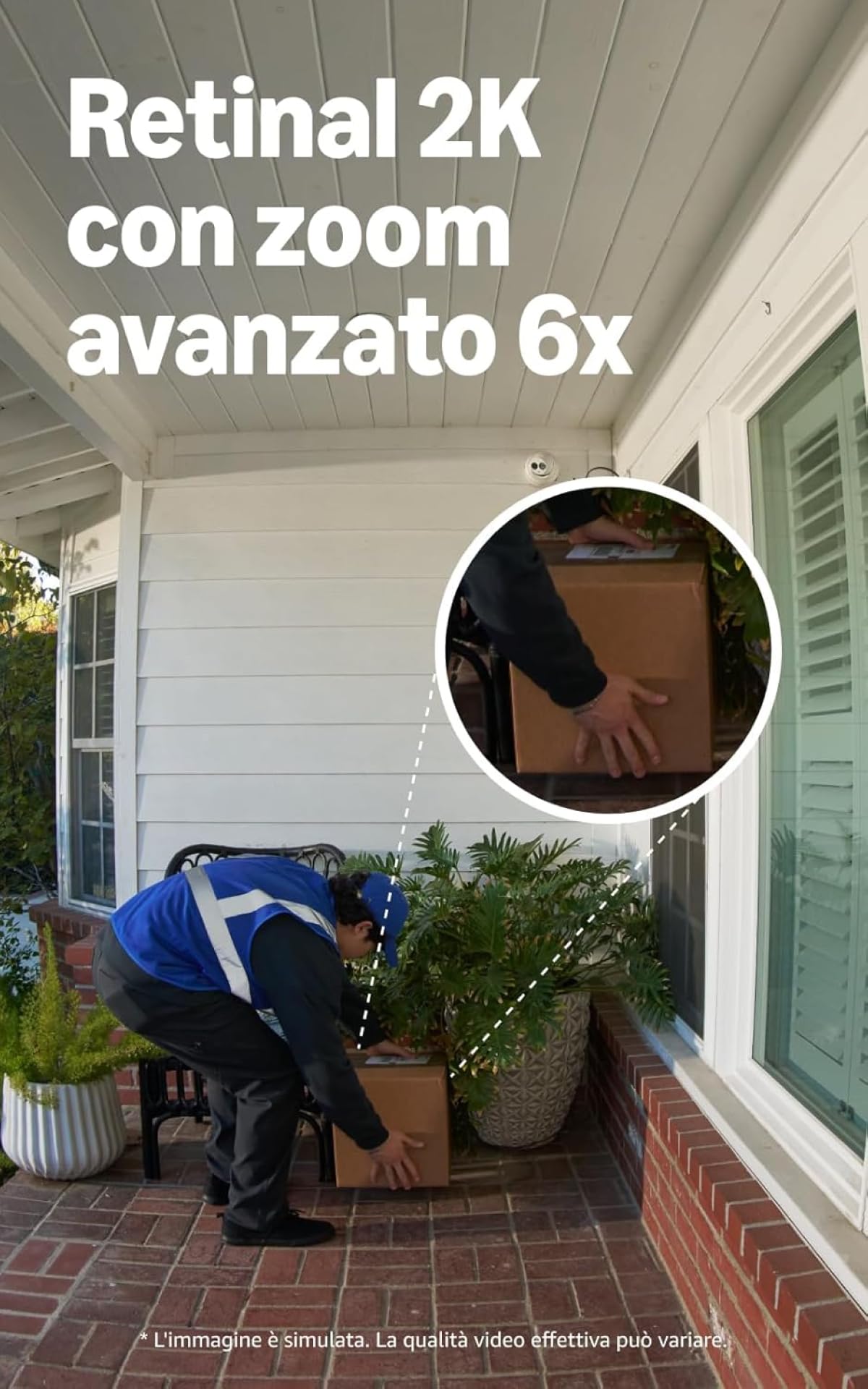 Ring Battery Video Doorbell Plus (ultimo modello) + Chime (3ª gen.) | Retinal 2K, zoom avanzato 6x | Batteria a sgancio rapido | Prova gratuita di 30 giorni del piano di abbonamento Ring