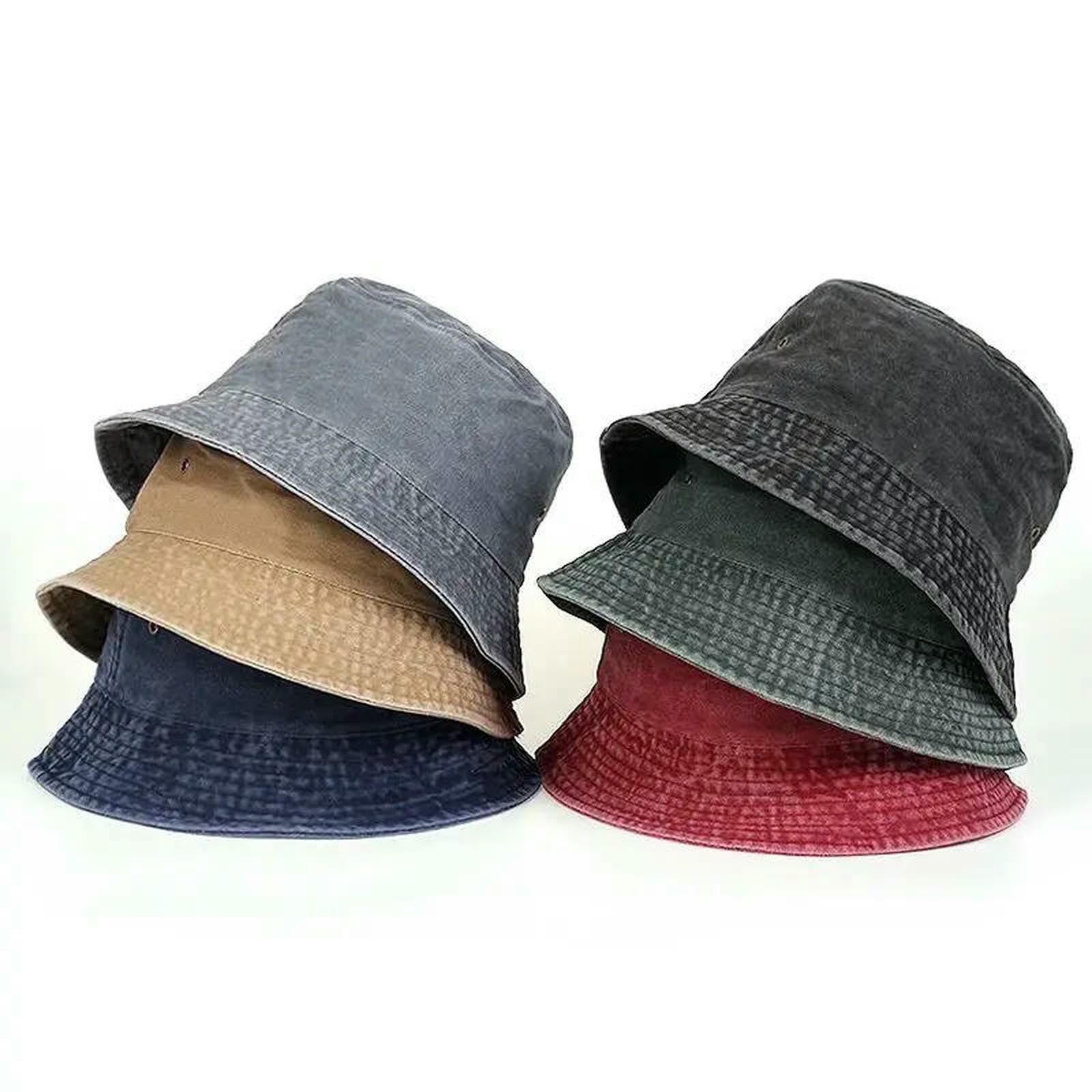 Kapelusz typu bucket unisex osobowość czapki rybackie czapki outdoorowe na co dzień czapka z filtrem przeciwsłonecznym-ciemnoszary-pojedynczy kod