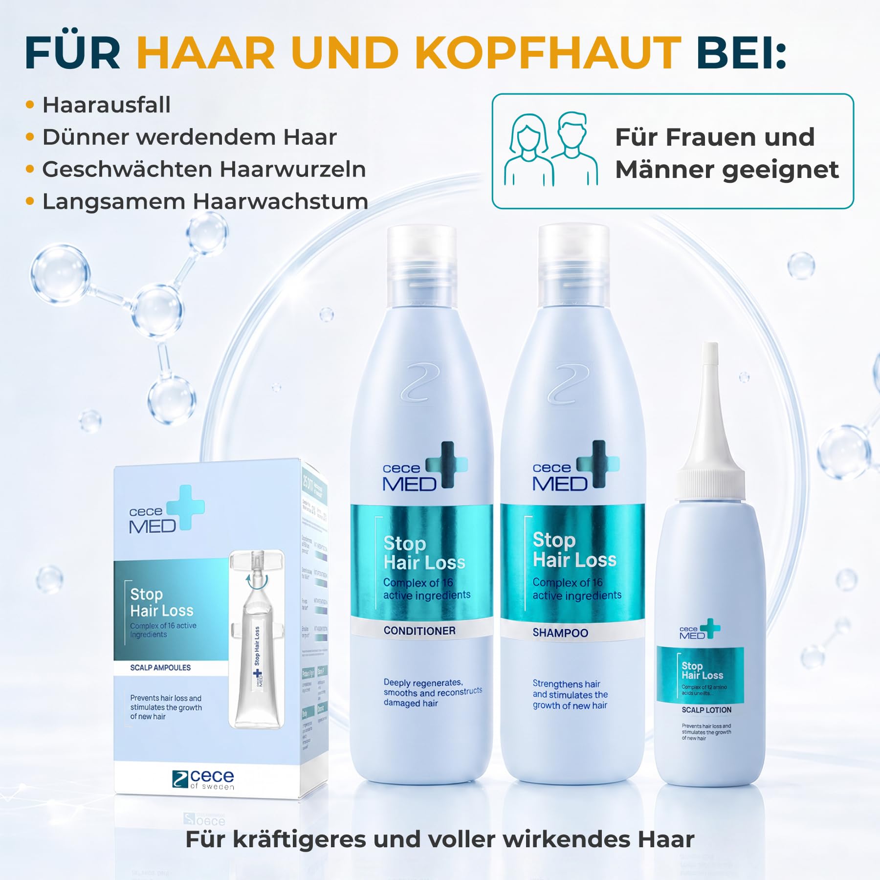 P-Beauty serum do włosów przeciw wypadaniu włosów – 30 ampułek x 7 ml