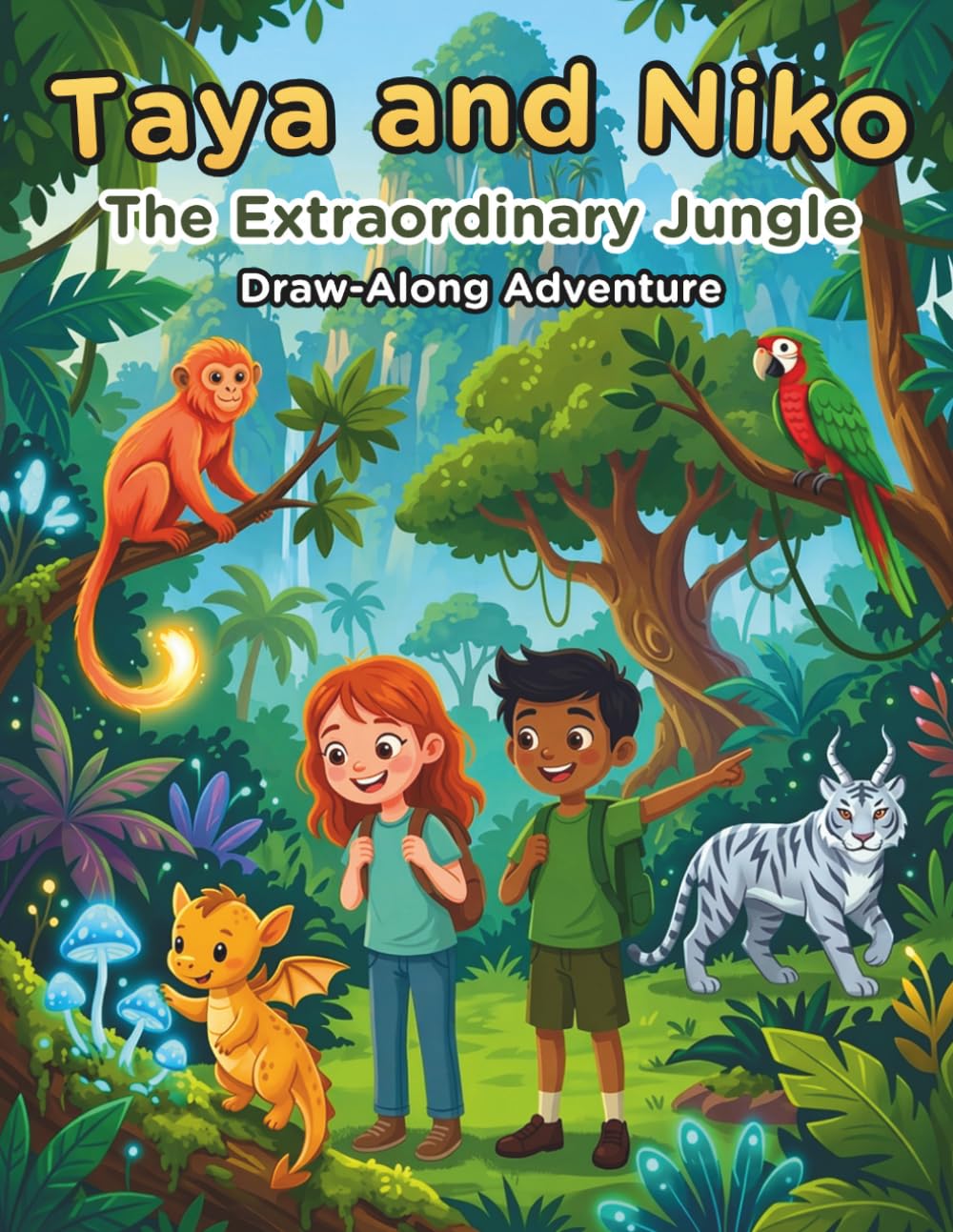 Taya and Niko : The Extraordinary Jungle: Draw-Along Adventure