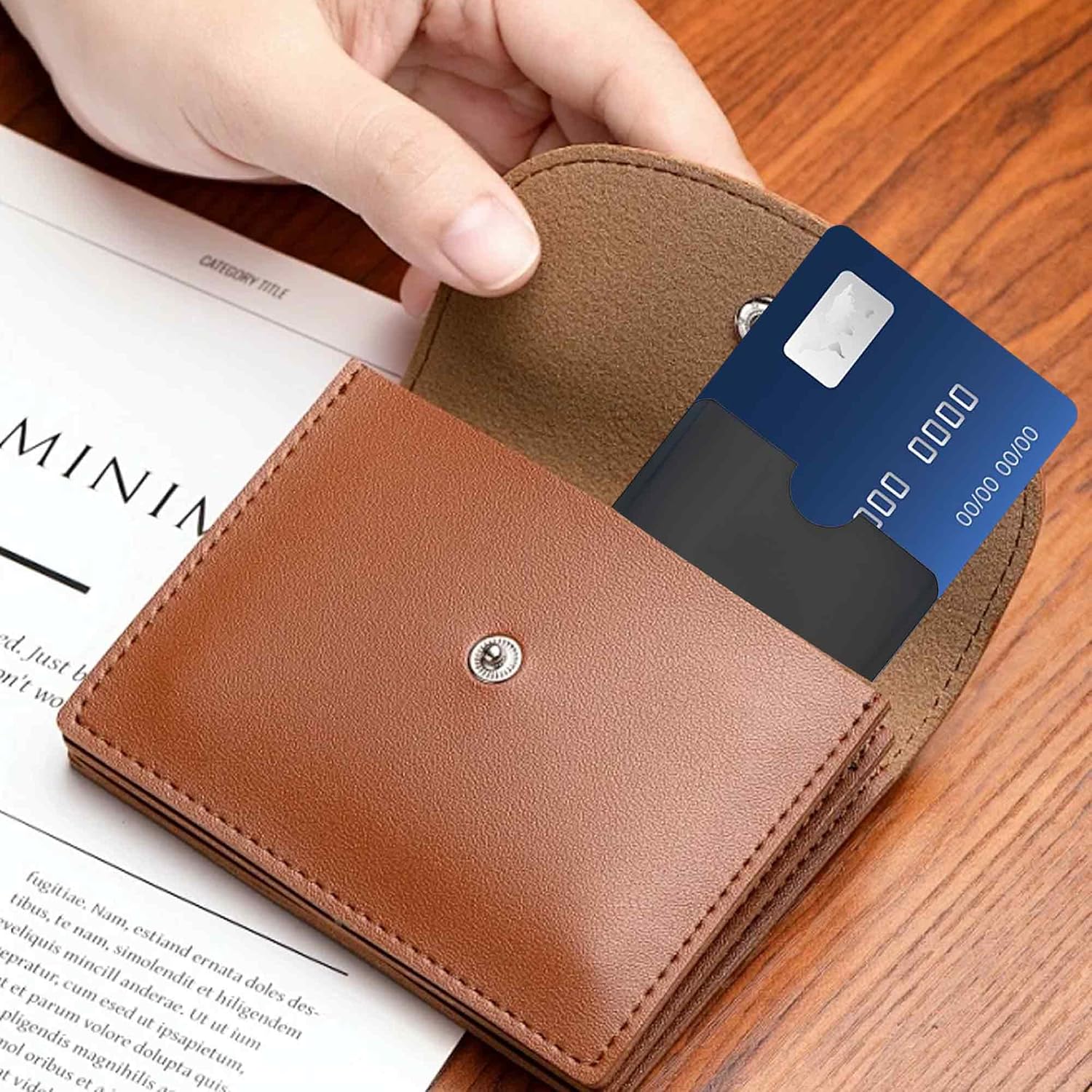 20PCS Black RFID Blocking Sleeves, Credit Card Protector Holder Set