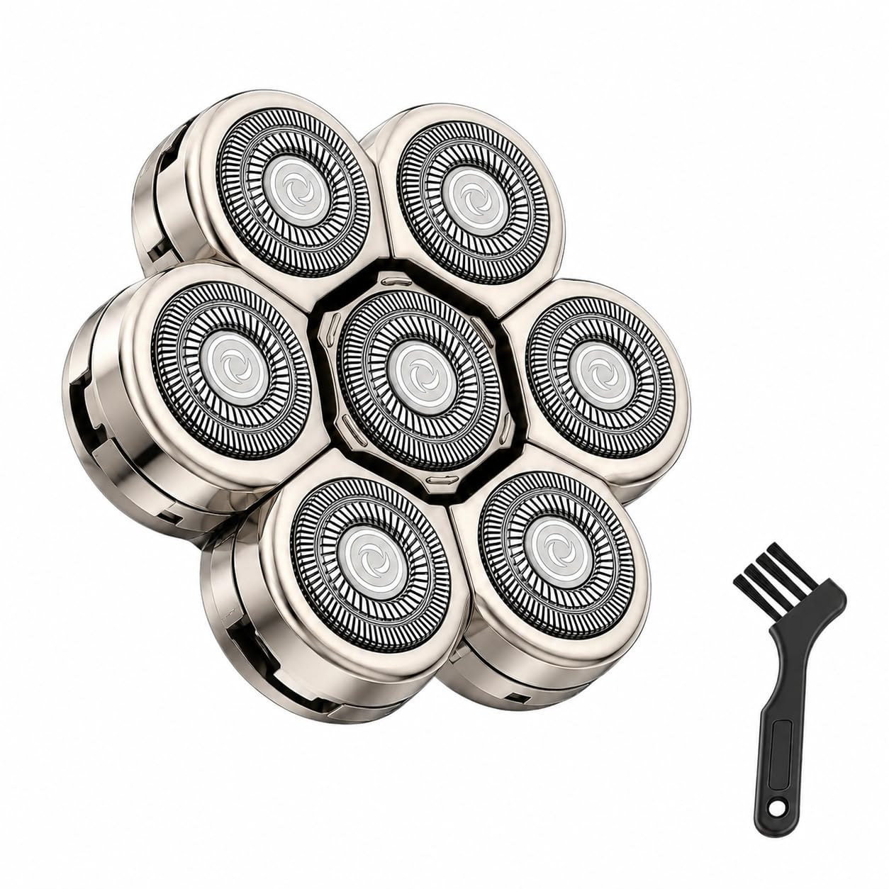 1 Pc 7D Replacement Heads Compatible with SHPAVVER/Wyklaus/Cyruzi