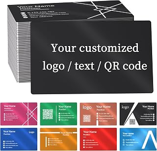 Metal business cards image