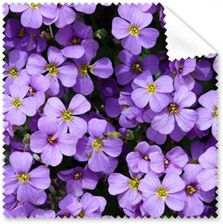 Purple Flowers Beautiful Romantic Cleaning Cloth Phone Screen Glasses Cleaner 5pcs