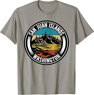 San Juan Islands Washington Travel T-Shirt
