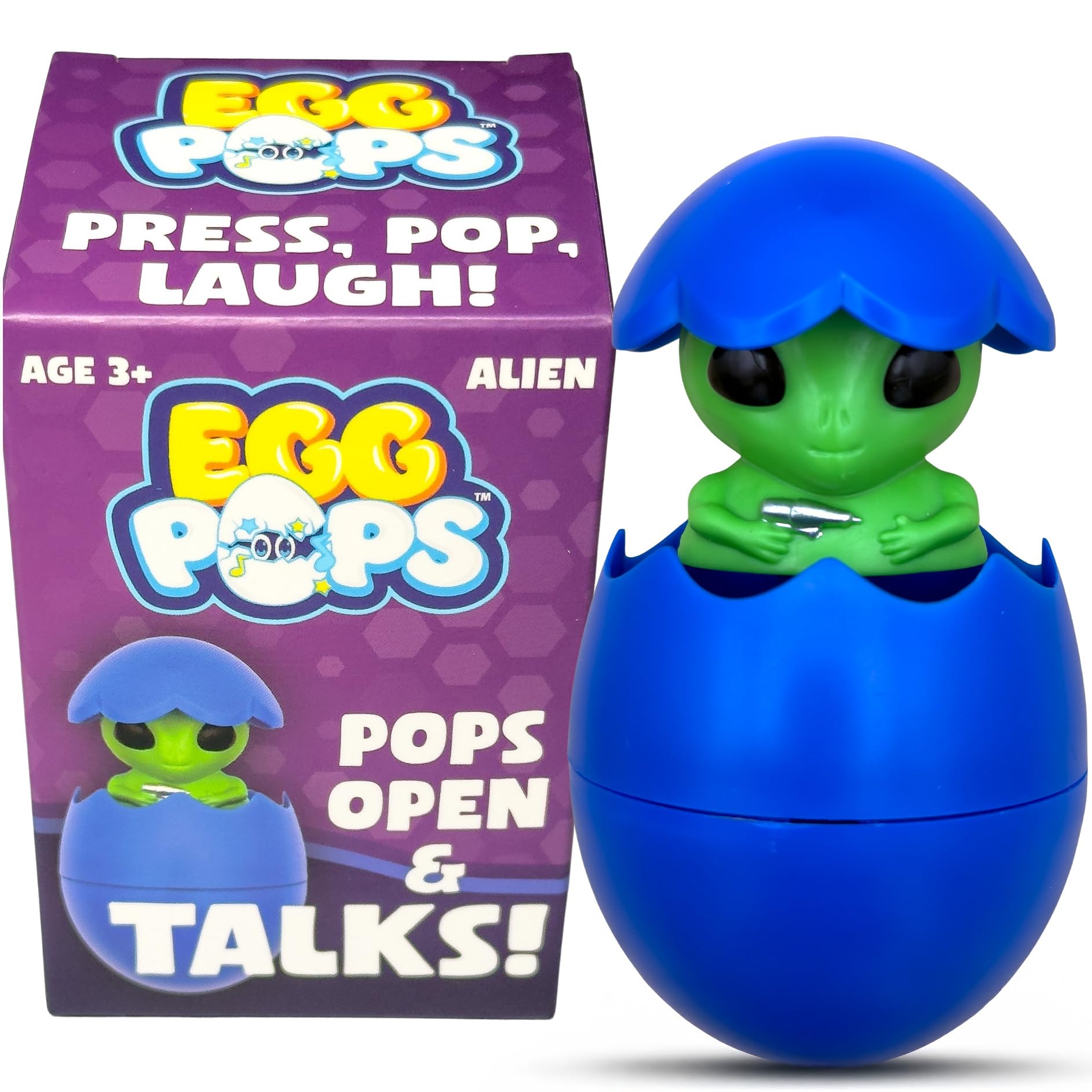Amazon.com: Egg Pops Talking Easter Egg Toy - Figure Pops Up