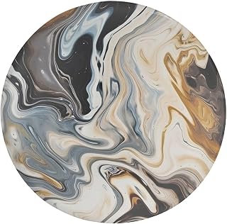 Strong Magnetic Refrigerator Magnet, Abstract Marble Ink Texture Fridge Sticker Whiteboard Magnets for Office Cabinets, Dishwasher, Home Kitchen Decor