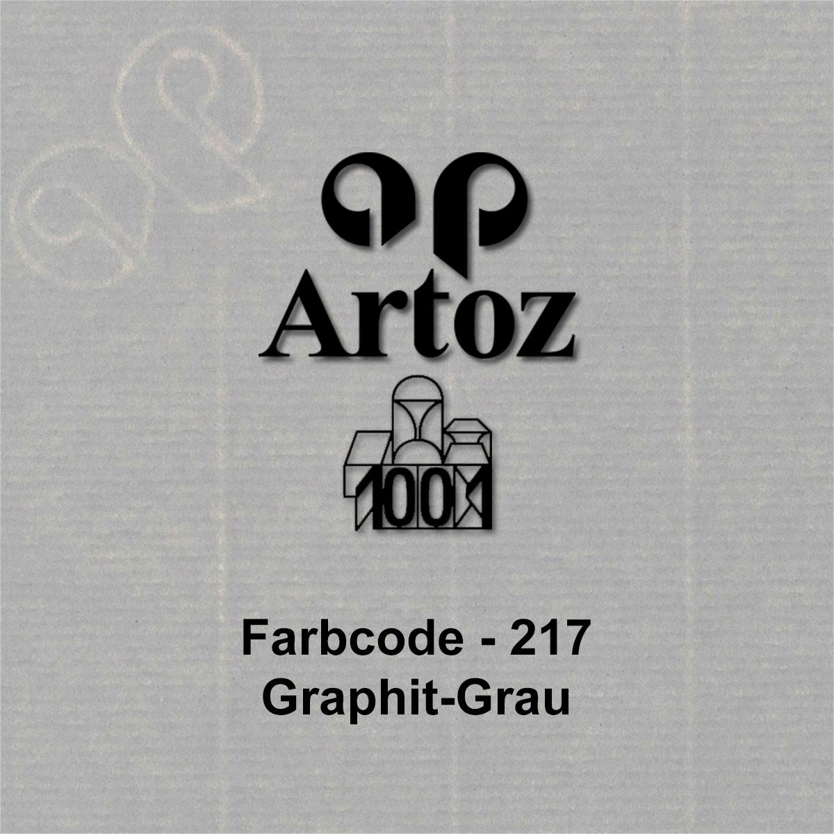 50x Tarjetas Plegables ARTOZ DIN B6 - Color: Rojo, Superficie Acanalada - 120 X 169 Mm (abierta: 240 X 169 Mm), 220 G/m²- Serie 1001