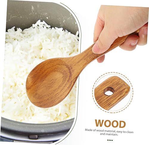 Miniatura 5 de Cuchara japonesa Paleta de arroz de madera Cuchara de cocina Cuchara de arroz Cuchara de arroz Cuchara de madera Cuchara de arroz Cuchara de arroz