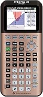 Vista 2 de Texas Instruments Calculadora gráfica de color TI-84 Plus CE, oro rosa (metálico)