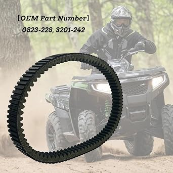 Drive Belt 0823-228 Compatible with Arctic Cat 350 366 400 425 450 500 650 XC450 Replaces 3201-242 23100-PWB1-900