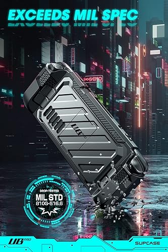 Miniatura 9 de SUPCASE Unicorn Beetle Pro Series - Funda protectora para cubierta de vapor 2022 resistente y delgada con soporte punto