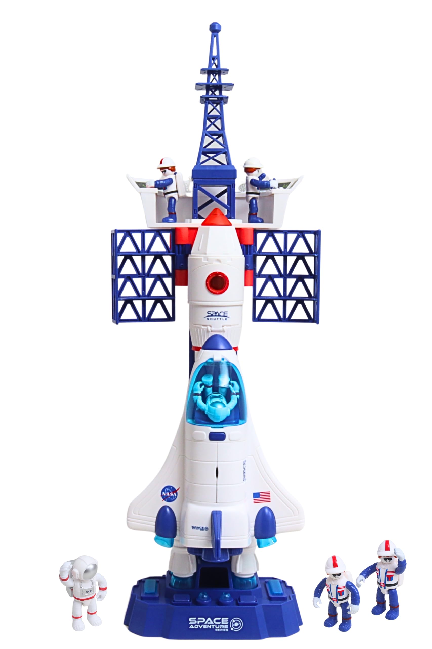 Amazon.com: Space Adventure Launch Playset with Lights & Sounds
