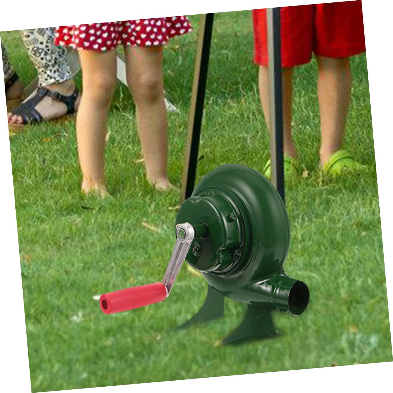 BESPORTBLE Hand Crank Blacksmithing Forge Blower Cast Iron Manual Mini Blower Popcorn Fan Cooking Bbq Air Blower for Outdoor Picnic Camping Cooking 200W, 0400196TZ8M2