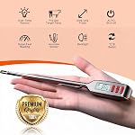 Antonki Meat Thermometer with Long Food Temperature Probe, Digital Instant Read Food Thermometer with Backlight for Cooking, Chef, Kitchen, Bake, Candy, Grill, BBQ, Oil - ℃/℉ Switch
