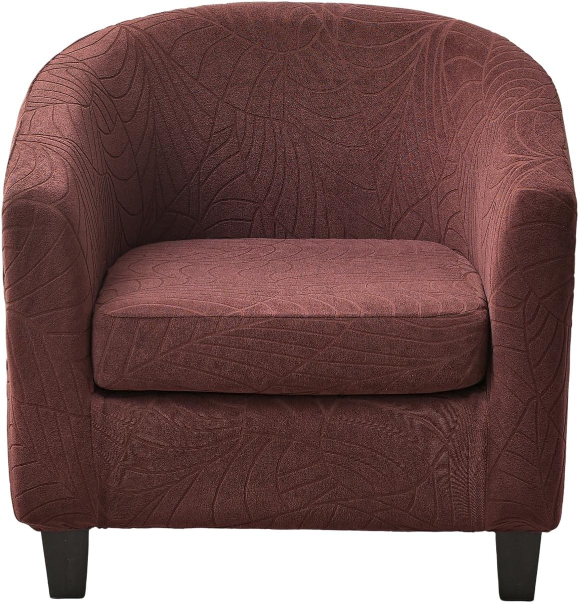 HAOYONG Club Chair Slipcover 2 Piece Stretch Jacquard