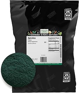 Frontier Co-op Spirulina Powder, Kosher, Non-Irradiated | 1 lb. Bulk Bag | Spirulina platensis Geitler
