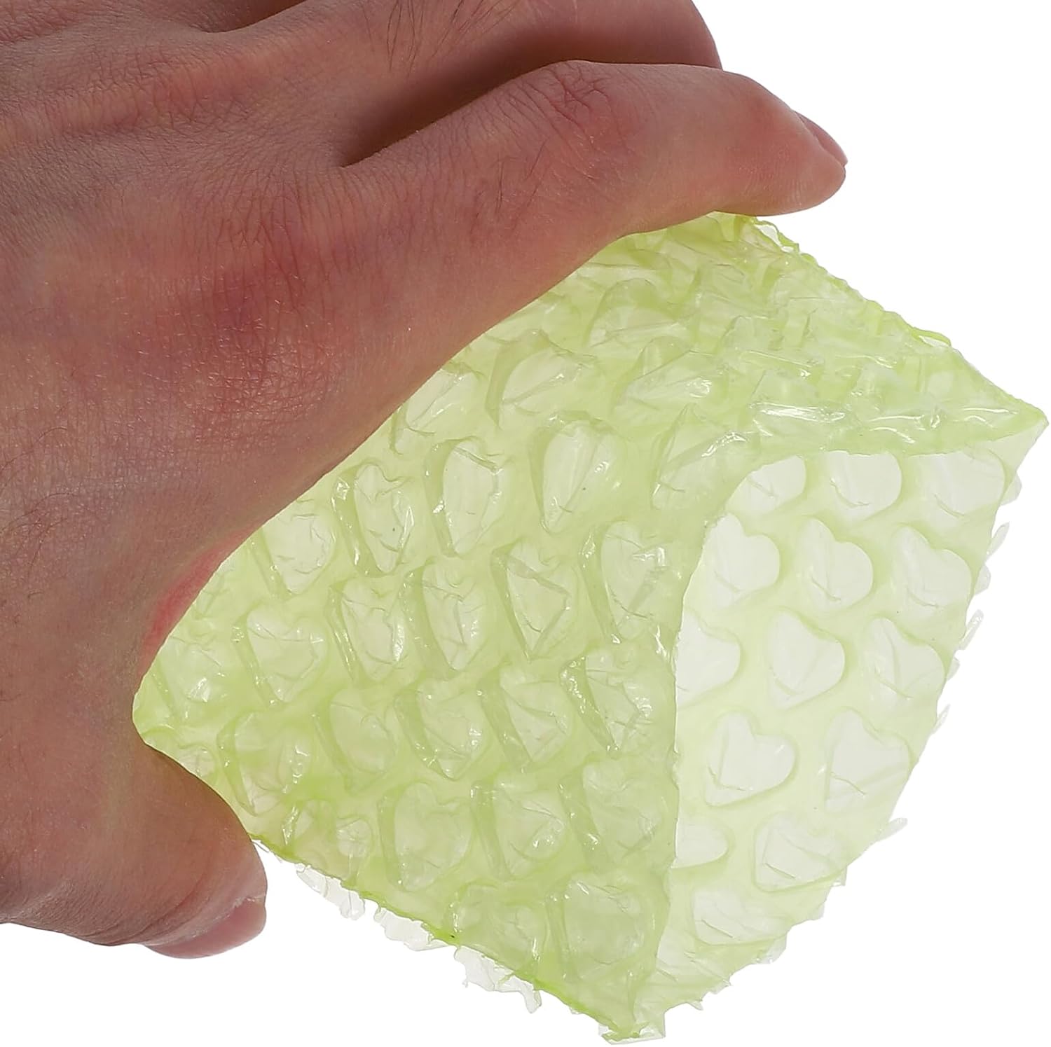 Didiseaon 100pcs Heart-shaped Thickened Bubble Pouches Protective Packaging Bags Shockproof Bubble Envelopes for Shipping Cushioning and Storage Wrap