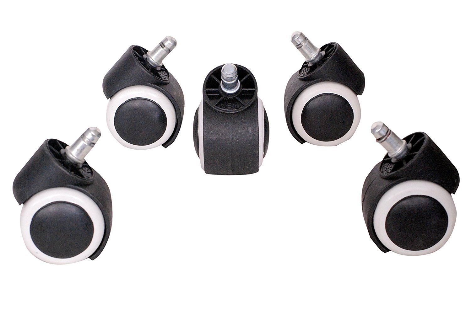 Revolving Chair Wheel set of 5 (Pin type) Amazon.in Home & Kitchen