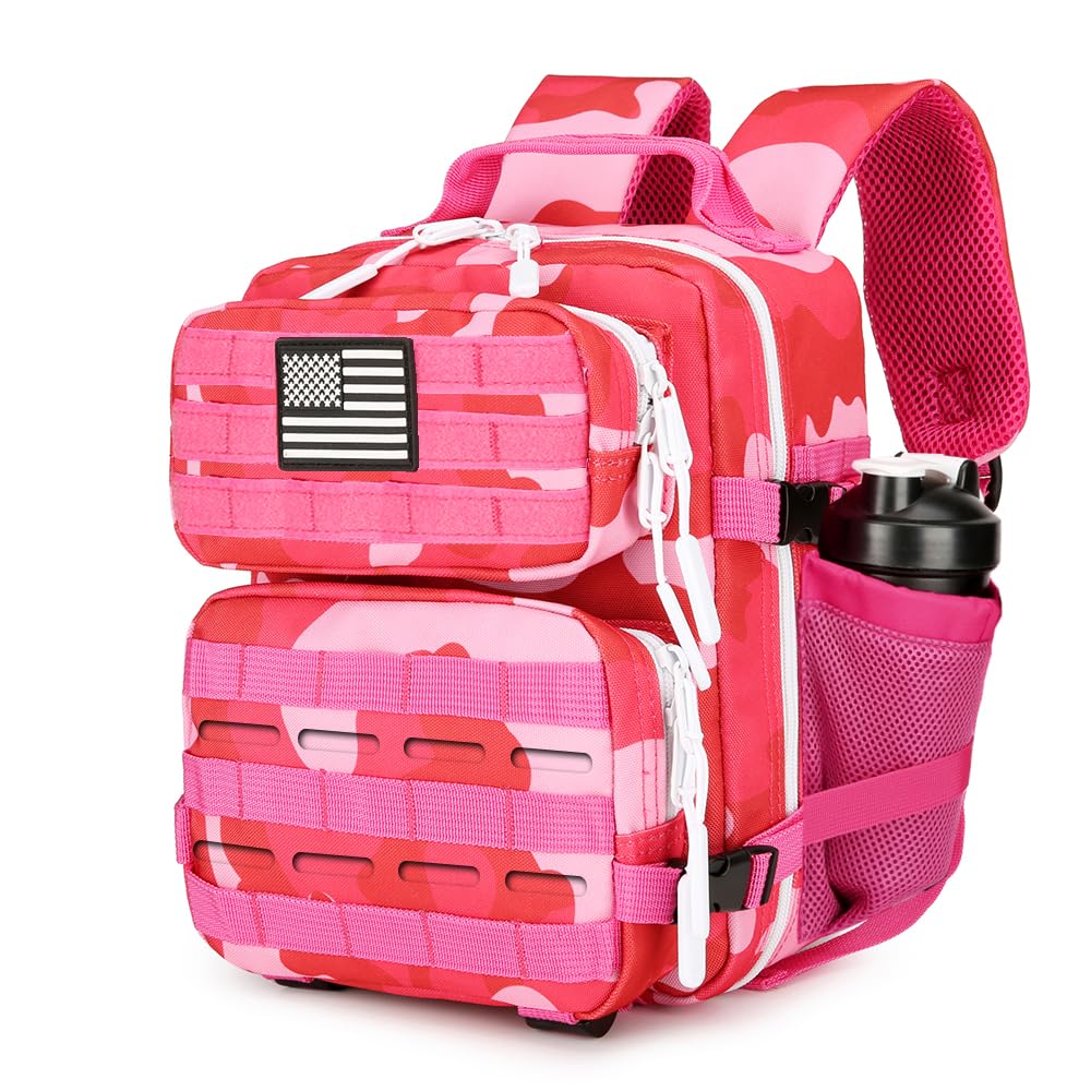 HongXingHai 9L Mini Tactical Backpack for Men and Women Tactical Backpack Small for Hiking Small Tactical Bag Fitness Pack